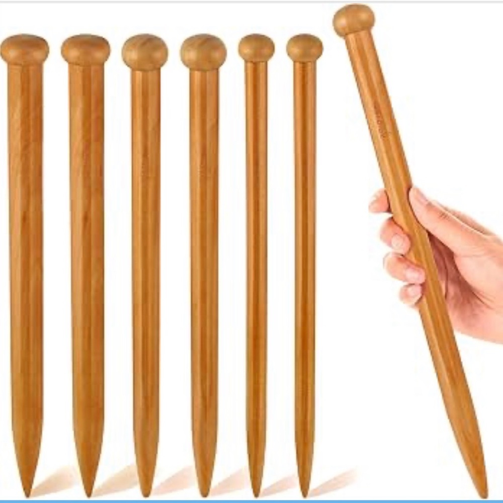 Set of Wooden Knitting Needles